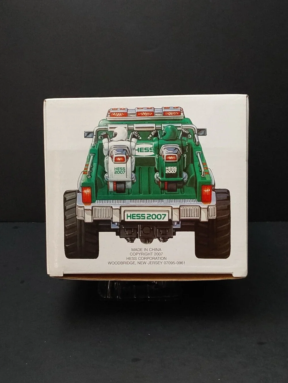 HESS Monster Truck with Motorcycles - Kids Toy